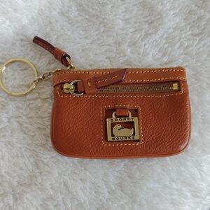 Dooney & Bourke Tan Leather Coin Purse